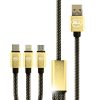 bll powerbank cable 9037 สีทอง :