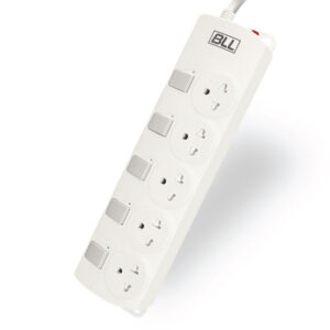 BLL B75-ปลั๊กไฟ 5สวิตซ์ 5ช่อง ยาว 5 เมตร