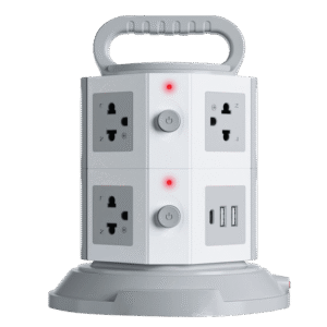 BLL B82 ปลั๊กไฟทาวเวอร์ 7ช่อง 2สวิตซ์ 2USB 1TC