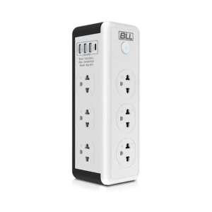 ปลั๊กไฟ BLL B33 3ช่อง 1สวิตช์ 3USB 1Type C