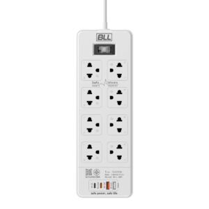 ปลั๊กไฟ BLL B91 8ช่อง 1สวิตซ์ 2USB 2TC