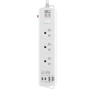 ปลั๊กไฟ BLL B90 3ช่อง 1สวิตซ์ 2USB 2TC 3ม. 16A
