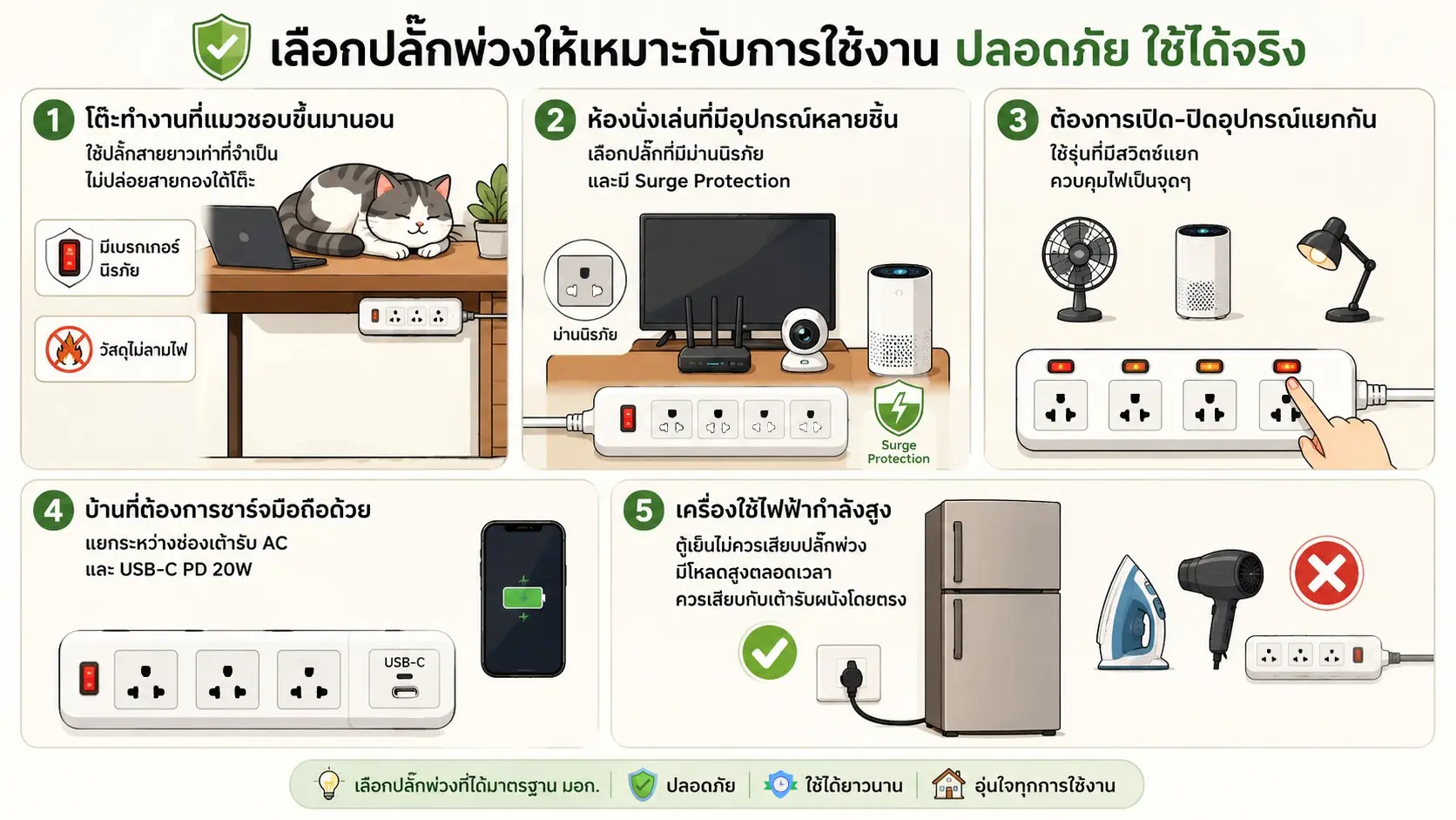 ตัวอย่างการใช้งานจริง