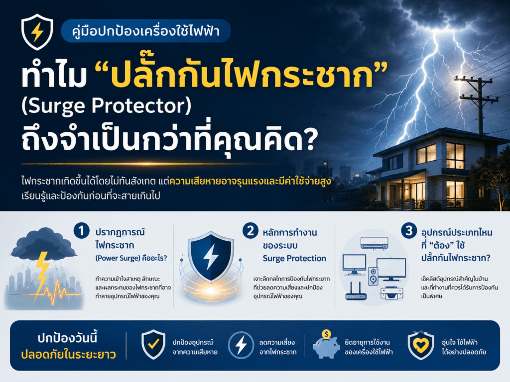 ปลั๊กกันไฟกระชาก