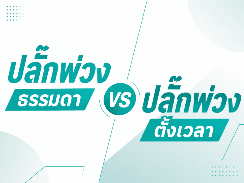 ปลั๊กพ่วงตั้งเวลา