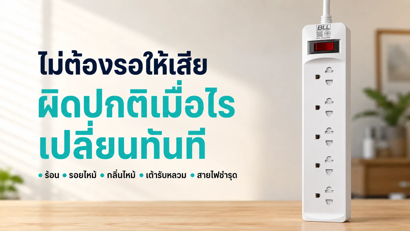 ไม่ต้องรอให้เสีย ผิดปกติเมื่อไร เปลี่ยนทันที