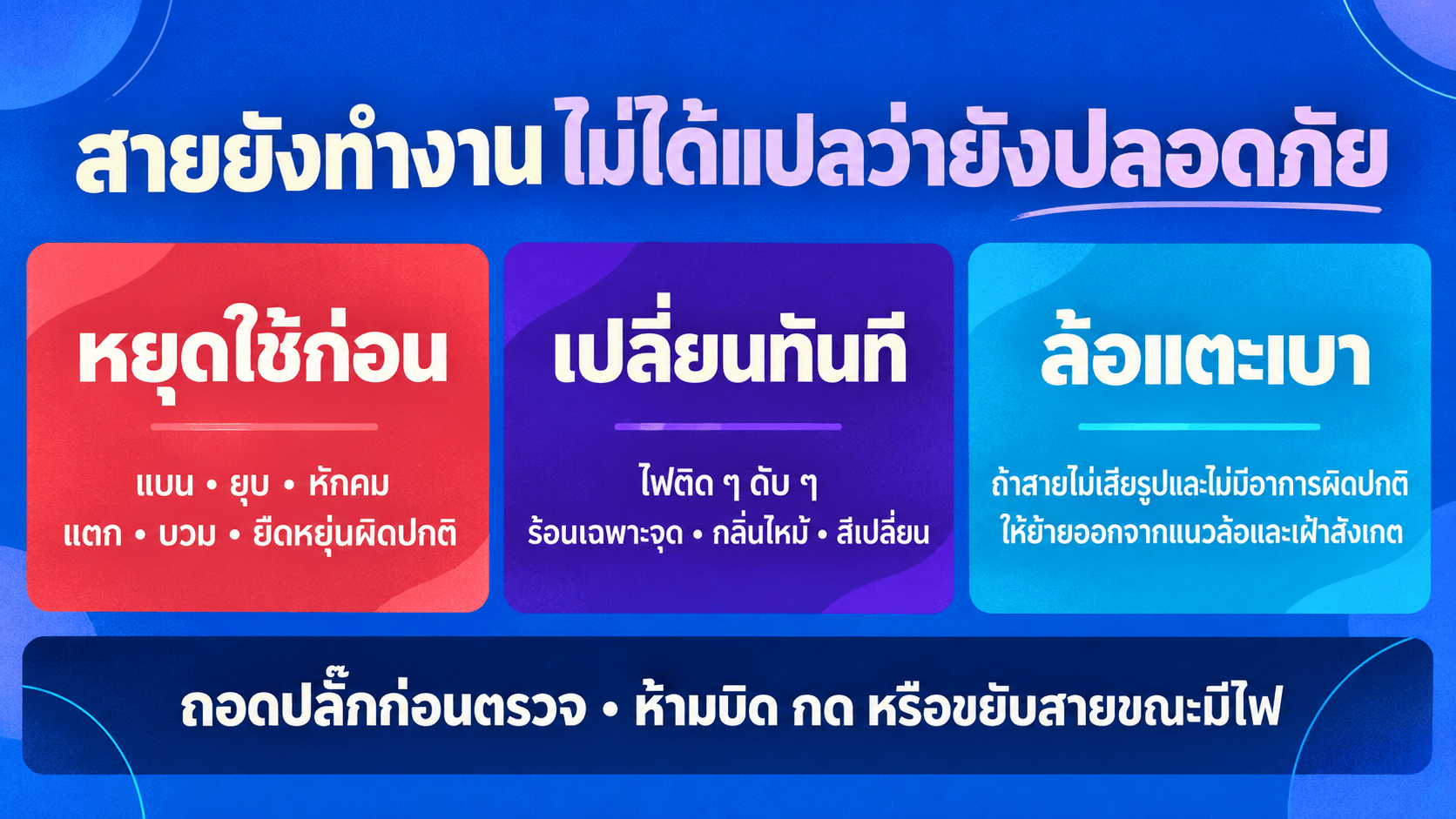 สรุป ก่อนตัดสินใจใช้ต่อ