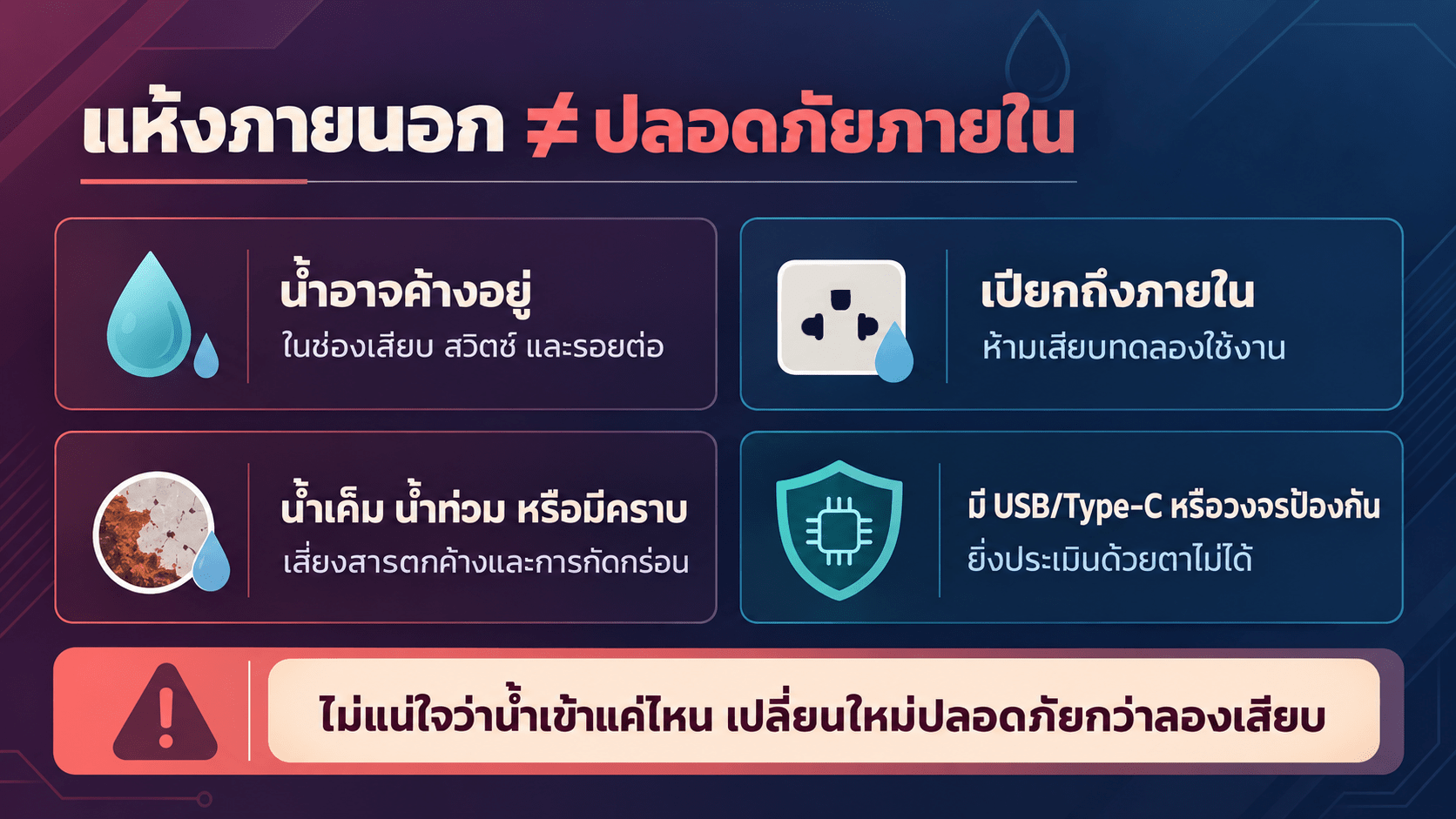 สรุป ก่อนตัดสินใจใช้ต่อ